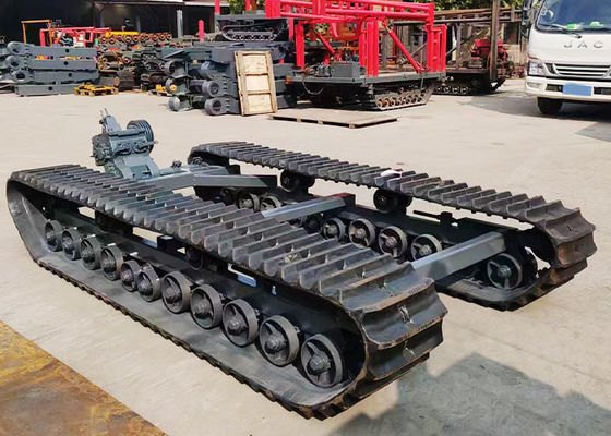 Customized Loading Capacity Crawler Track Frame For Drill Rig Machine