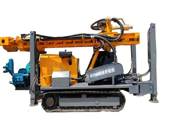 Depth 300m 200m 100m Water Well Rig Drilling Customizable Colors / Words