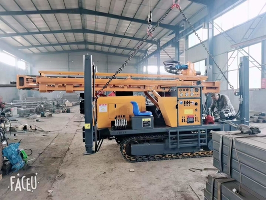 Diamond Core Diesel 200m Truck Mounted Water Drilling Rig