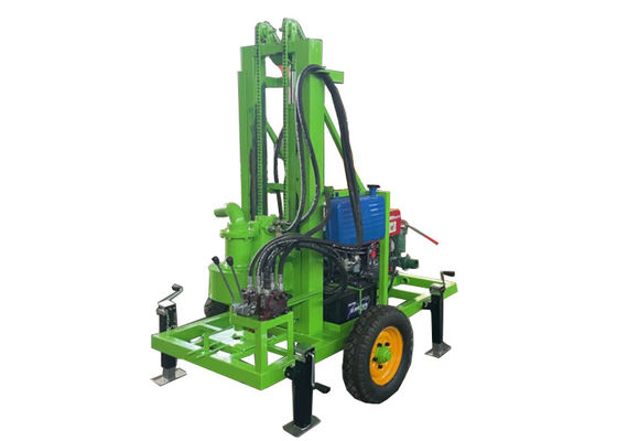 Little Easy Movement Tractor Borewell Drilling With Hydraulic System