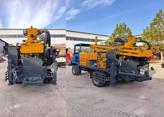 New Four-wheel Drive Water Well Drilling Rig For Agriculture