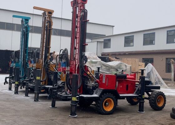 Blasting DTH Ground Water Drilling Machine 160 Meters Depth For Farming