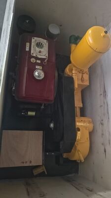 Single Cylinder Horizontal Reciprocating Piston BW 160 Mud Pump Equipment For Drilling Rig