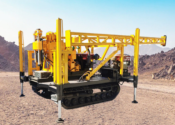 Tren de aterrizaje plegable modificado para requisitos particulares de la pista de la correa eslabonada para la perforación Rig Machinery
