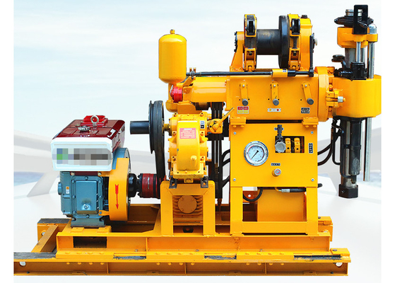 Plataforma de perforación portátil del pozo de agua XY-1 para la irrigación 100 metros de profundidad con el motor diesel