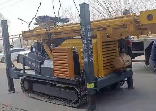 260 metros riegan diversa correa eslabonada de acero bien de perforación de los diámetros de agujero del equipo 77kw