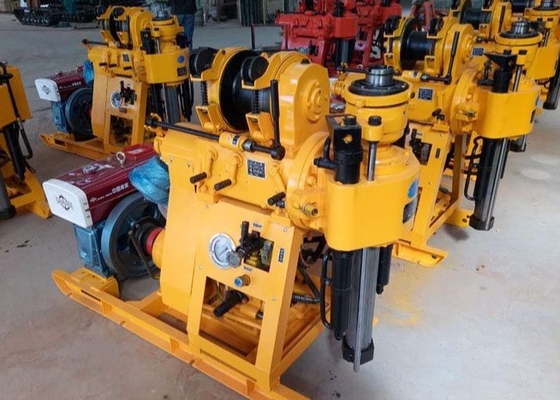 150 metros manchan el taladro de prueba Rig Crawler Mounted Xy-1a de la exploración