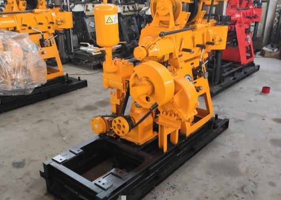 sistema de control hidráulico montado tractor de la plataforma de perforación del pozo de agua de la profundidad del 150m