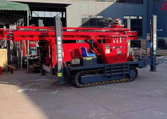 Voladura de piedra de motor diesel del 180M Water Well Drilling Rig Industrial Deep Borehole Rock