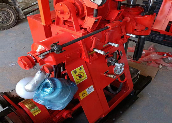 Máquina de perforación de agujeros pequeños montada en ruedas de 150 mm de diámetro