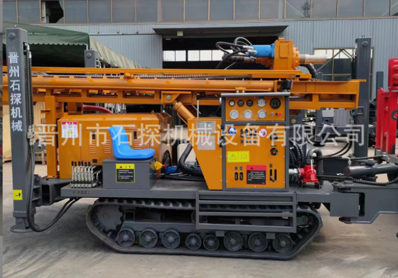 DTH Blalsting 350 metros riegan a Rig Groundwater Drilling Machine bien de perforación