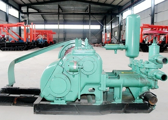 Exploración de la perforación del agua que quita el corazón a la bomba de fango de BW 160 con el motor diesel
