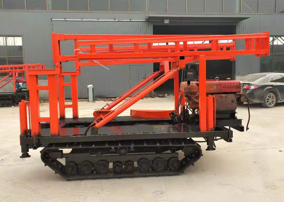 Alto rendimiento de perforación 8 ruedas de caucho rastreador de pista de tren con torre plegable