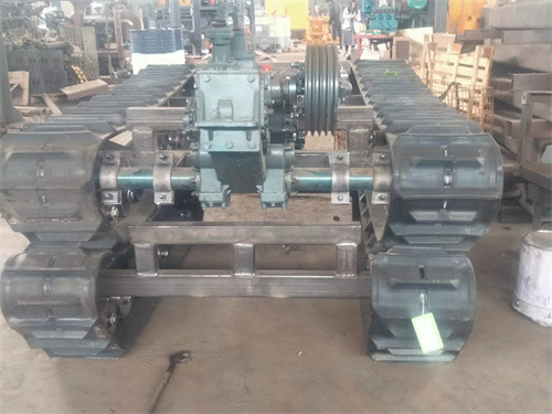 OEM que perfora el tren de aterrizaje de Rig Customized Steel Crawler Track con el motor diesel
