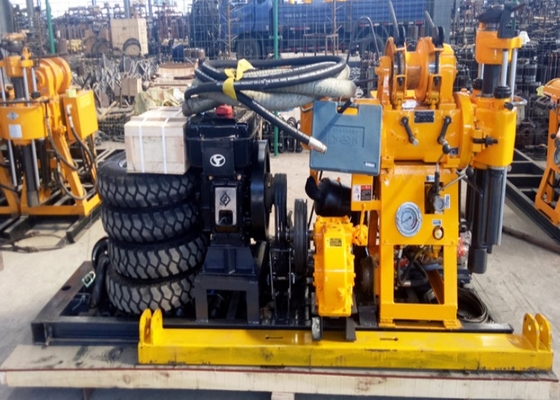 Perforación geológica Rig Machine Portable de la exploración vertical del muestreo de base de GK 200