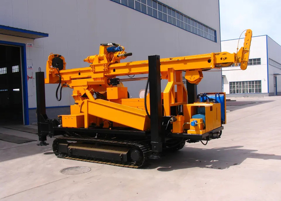 Sistema hidráulico RC Crawler Ingeniería Crawler Montado Perforación Rig 3 metros longitud de la varilla para la exploración