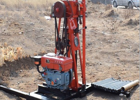 7.5kw velocidad de perforación de Rig Rotary Portable Borehole 0-50m/H de la perforación de la exploración del St 50