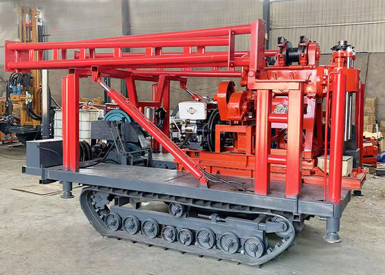 Máquina de perforación de muestras de suelo con motor diesel / equipo de perforación de ingeniería 600 kg