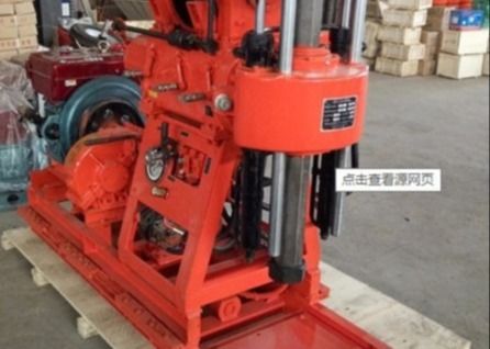 Máquina de perforación de ingeniería Xy-1a con bomba de barro Bw 160