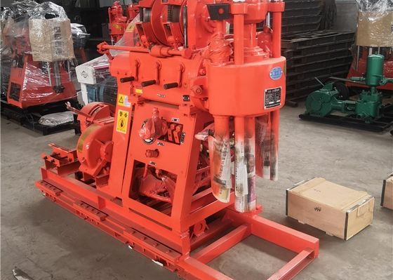 Máquina de perforación de pozos de 150 m y recolección de muestras de exploración