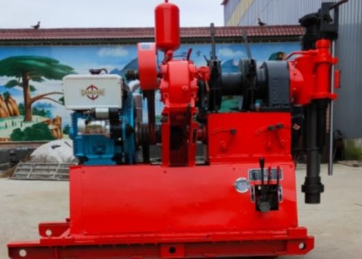 GY 200 Exploración Máquina de perforación de agujeros de 300 metros para muestreo de minería