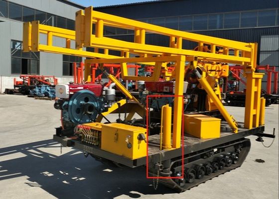 Las ruedas de la exploración montaron el taladro montado correa eslabonada Rig Durable Strong de Gk 200