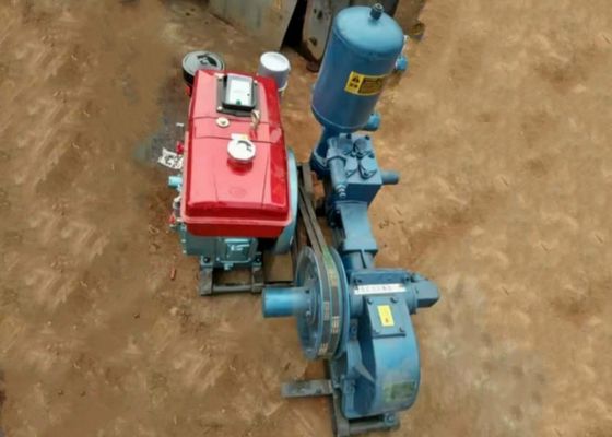 Bomba de barro de perforación única diesel con motor diesel de 8 CV - 220V/380V de potencia - 160L/min de flujo