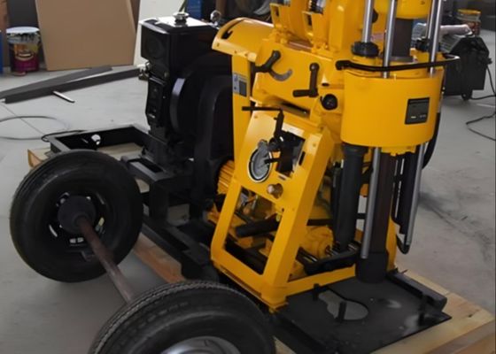 XY -1A 120 metros para la extracción de muestras de alta velocidad de núcleo de ingeniería de perforación con diámetro de pozo personalizado
