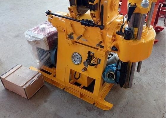 Xy-1a 120-150 metros Máquina de perforación geológica personalizada para la exploración de áreas rocosas