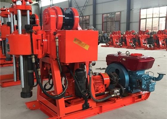 Máquina de perforación geológica de 180-200 m para la explotación de la perforación de ingeniería
