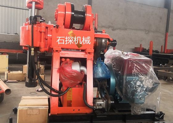 180m Exploración GK 200 Máquina de perforación geológica para investigación de ingeniería