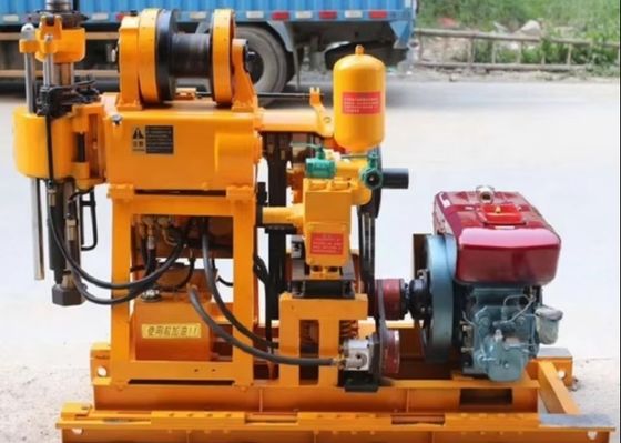 200 m de perforación DTH con motor diesel para ingeniería y extracción de muestras