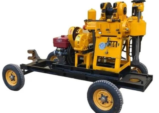 GK 200 Máquina de perforación portátil de investigación de ingeniería con ruedas opcionales
