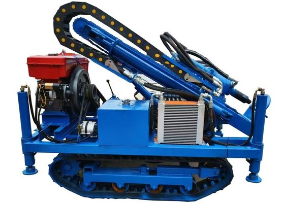 Mini máquina de perforación hidráulica sobre orugas para ingeniería