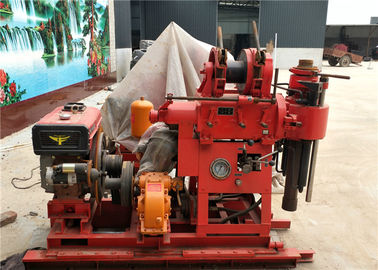 máquina de la plataforma de perforación del pozo de agua de la profundidad del 180m, plataforma de perforación hidráulica de la base 220V/380V