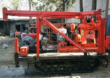 Excavadora profesional montada en rastreador XY para investigación geológica