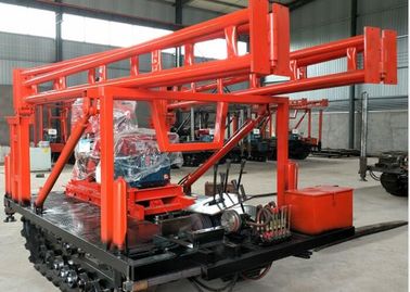 entrada automática hidráulica montada correa eslabonada del aparejo de taladro de la profundidad de los 200m para la exploración constructiva