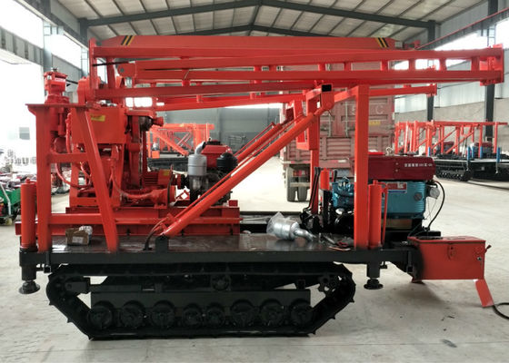 Perforadora de orugas hidráulica XY-200 montada sobre orugas para orificios de ShiTan con certificación CE