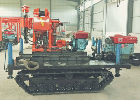 Máquina de perforación geológica montada en rastreador Tipo de potencia diesel para el pozo de ShiTan