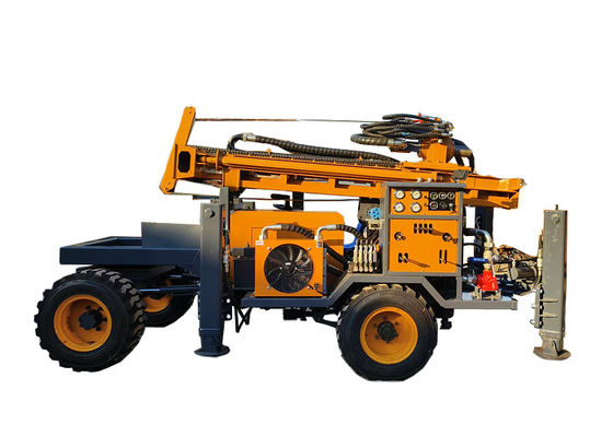 Rig de perforación de pozos de agua de gran diámetro 105-305 mm con fuerza de elevación de 1,2 T