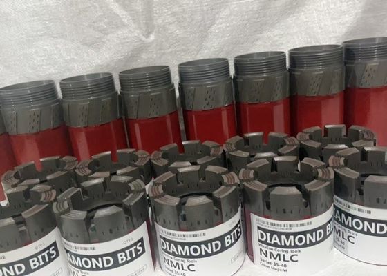 Ingeniería de exploración Perforación de diamantes de núcleo de perforación 60 mm 75 mm