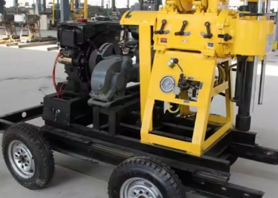 Máquina de perforación para pruebas de suelo XY-1A, 150 m de profundidad, varilla de 42 mm/50 mm