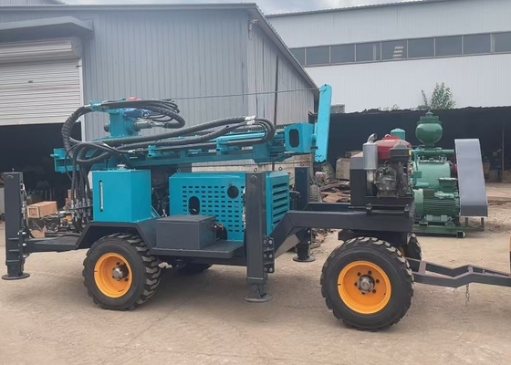 Equipo de perforación DTH autopropulsado con velocidad rápida y material duradero
