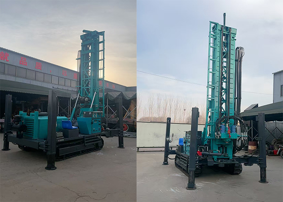 Máquina de perforación de pozos profundos de 8900 N.m de torque para zonas montañosas