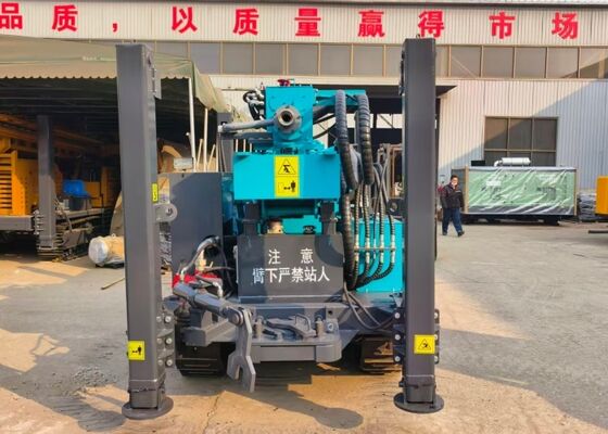 Equipo de perforación de tierra neumática de agujero de agua 260 metros con gran par