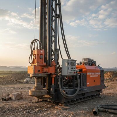 50 metros máquina de perforación hidráulica para exploración de investigación