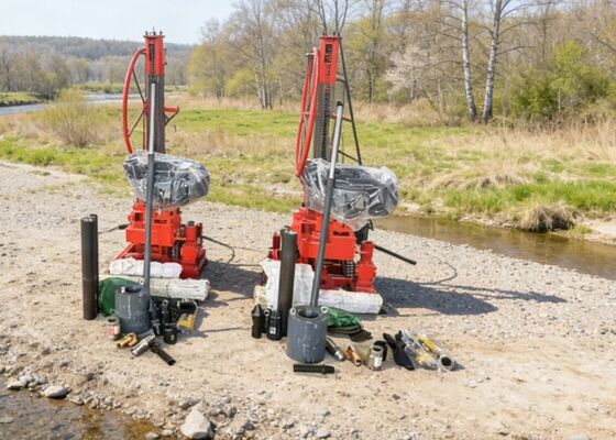 Máquina de perforación de núcleo de núcleo de Shitan ligera y fácil de operar para minería