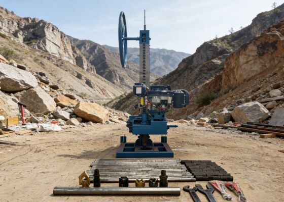 Máquina portátil de perforación de suelos de ingeniería de 20 metros para recolección de muestras