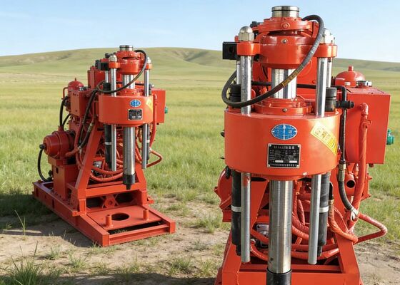 Equipo de perforación portátil avanzado de núcleo de agujero profundo de 200M con potencia diésel/eléctrica