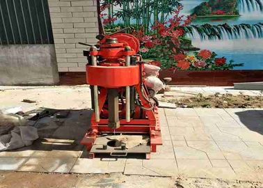 poder 22kw plataforma de perforación de la base de 200 metros para el taladro geológico de la investigación